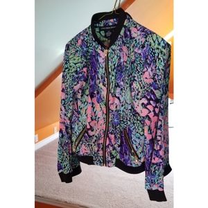 Colorful Bomber Jacket